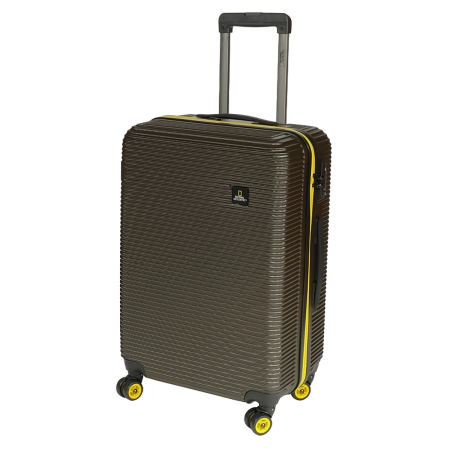 Średnia walizka National Geographic Abroad khaki 65l